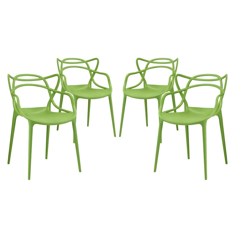 Chaise empilable en plastique