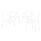 Chaise empilable en plastique