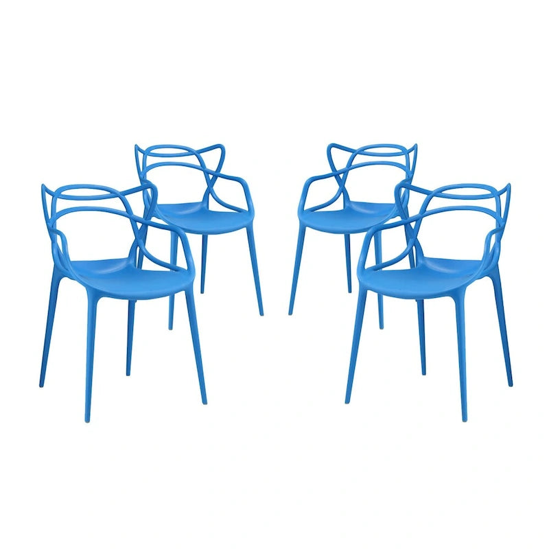 Chaise empilable en plastique