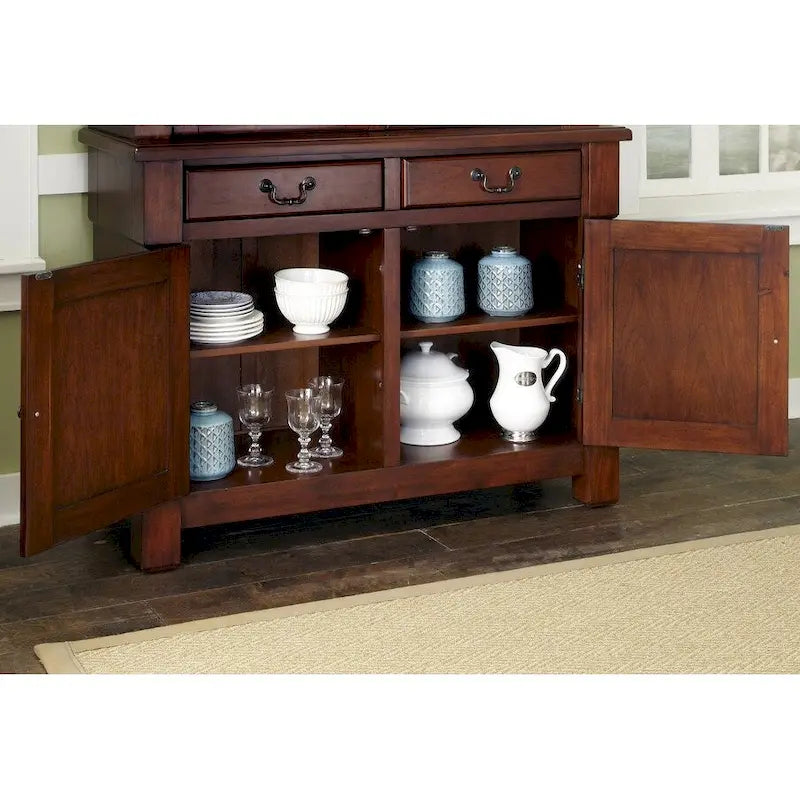 Buffet en merisier rustique Aspen