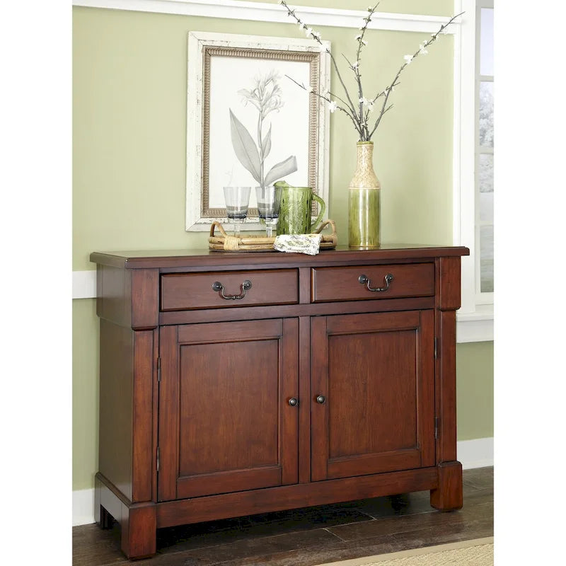 Buffet en merisier rustique Aspen