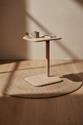 Table d'appoint moderne à hauteur réglable avec support pour appareils numériques pour le salon ou le bureau