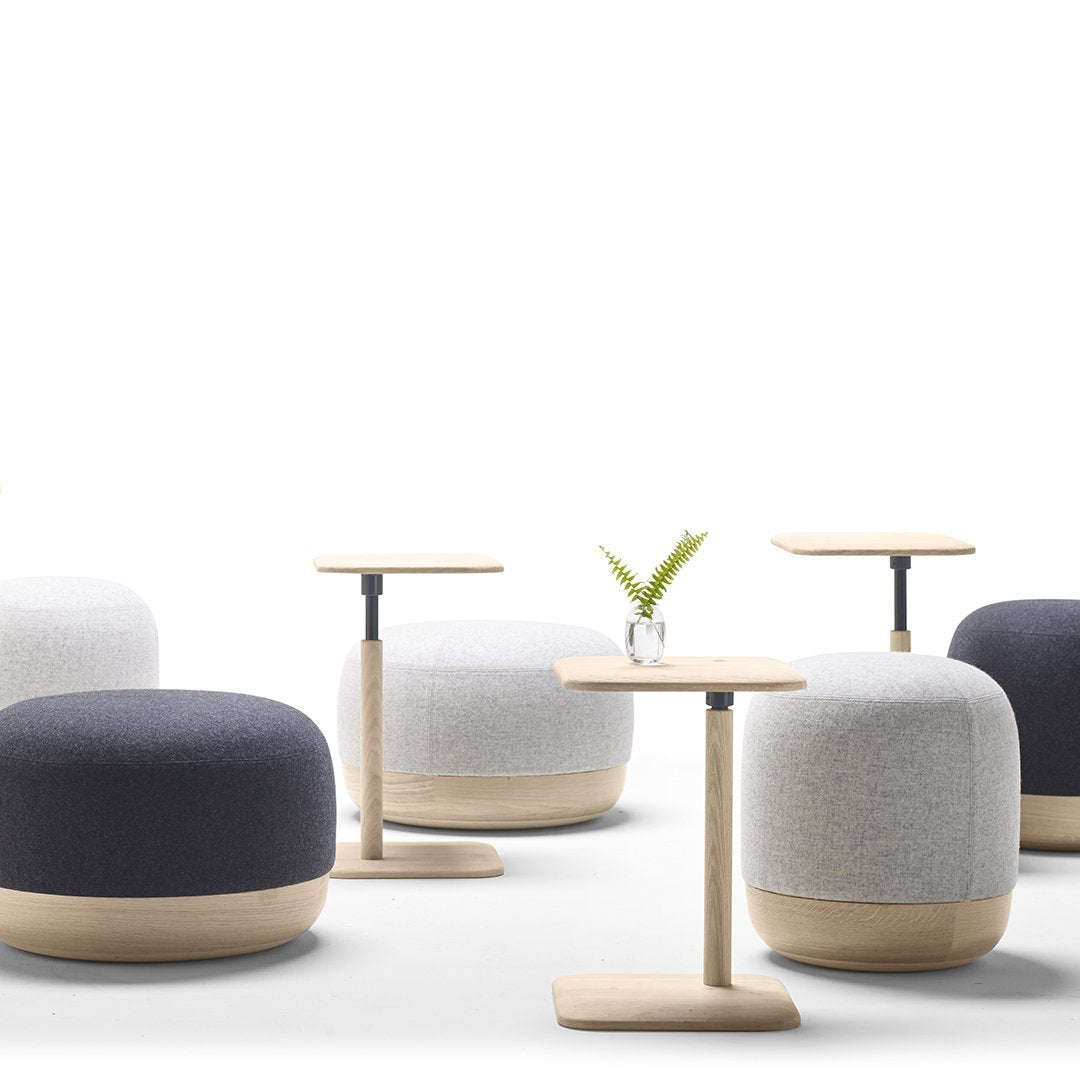 Table d'appoint moderne à hauteur réglable avec support pour appareils numériques pour le salon ou le bureau
