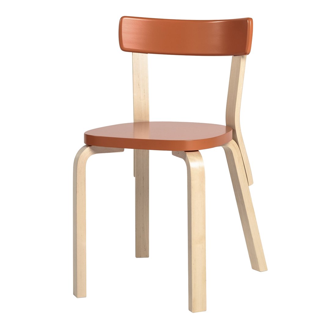 Chaise de bistrot classique en bois massif avec assise large et dossier confortable pour salle à manger ou cuisine