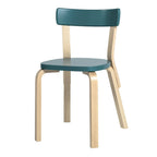 Chaise de bistrot classique en bois massif avec assise large et dossier confortable pour salle à manger ou cuisine