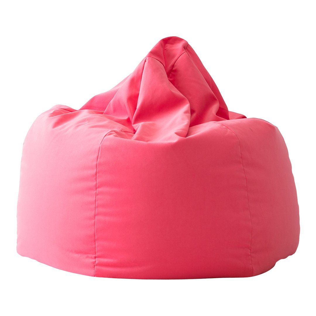 Fauteuil poire classique en tissu, épousant les formes du corps pour un confort optimal, idéal pour le salon ou la chambre.