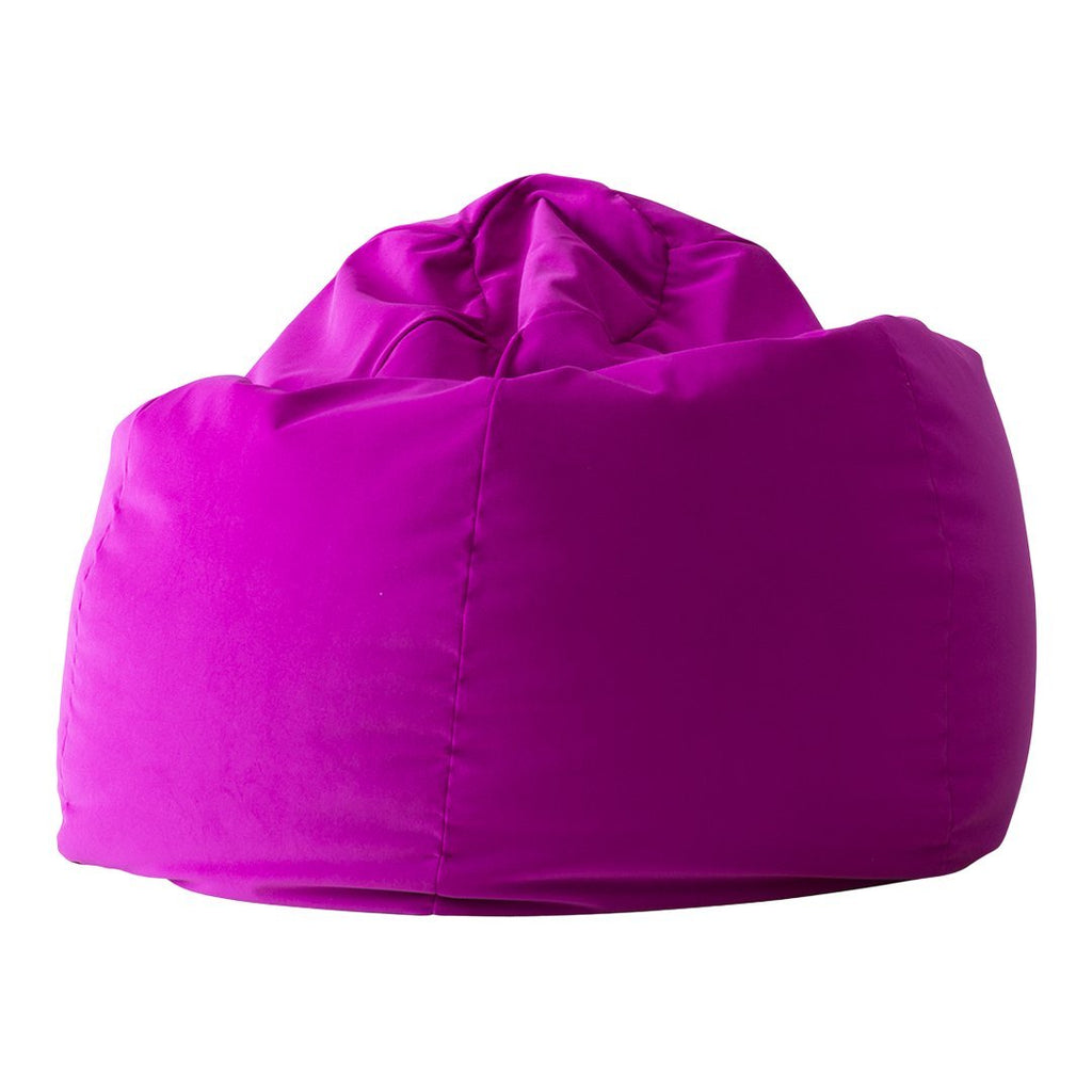 Fauteuil poire classique en tissu, épousant les formes du corps pour un confort optimal, idéal pour le salon ou la chambre.