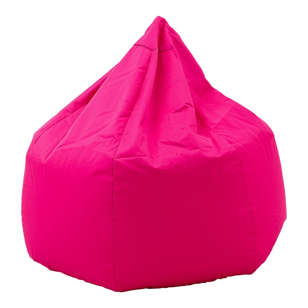 Fauteuil poire classique en tissu, épousant les formes du corps pour un confort optimal, idéal pour le salon ou la chambre.
