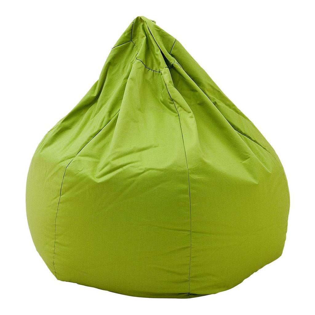 Fauteuil poire classique en tissu, épousant les formes du corps pour un confort optimal, idéal pour le salon ou la chambre.