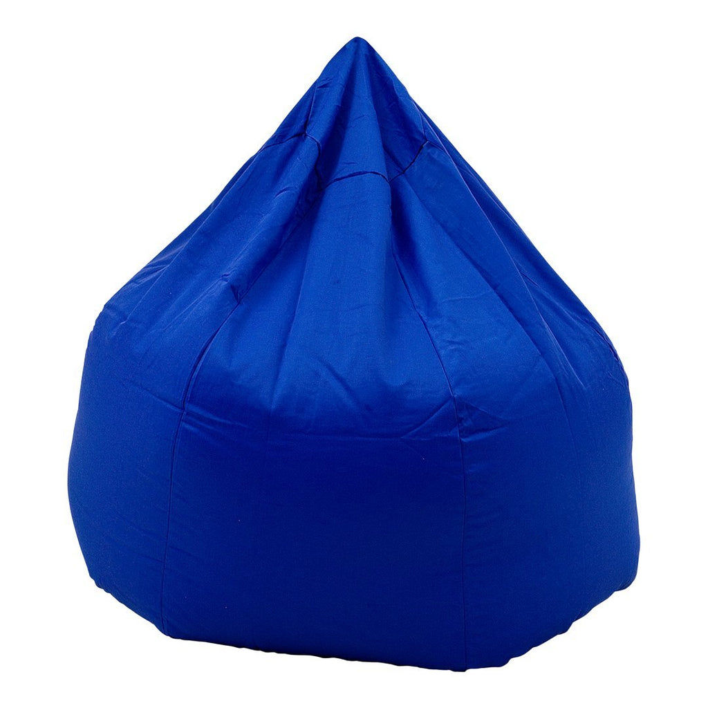 Fauteuil poire classique en tissu, épousant les formes du corps pour un confort optimal, idéal pour le salon ou la chambre.