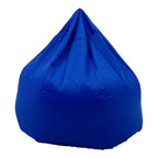 Fauteuil poire classique en tissu, épousant les formes du corps pour un confort optimal, idéal pour le salon ou la chambre.