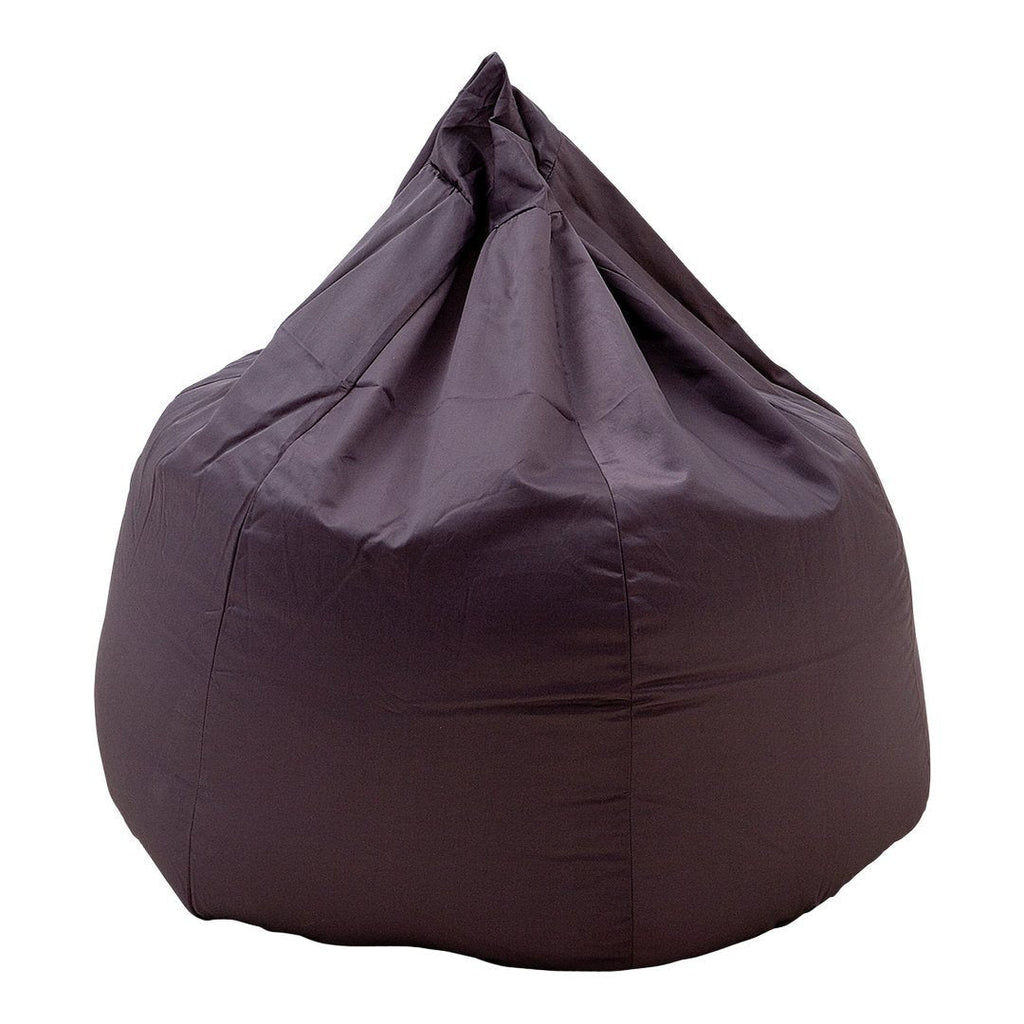 Fauteuil poire classique en tissu, épousant les formes du corps pour un confort optimal, idéal pour le salon ou la chambre.