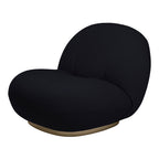 Fauteuil lounge moderne français entièrement tapissé avec forme de nuage flottant de faible hauteur pour salon