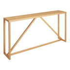 Console industrielle en acier et MDF avec cadre thermolaqué pour couloir