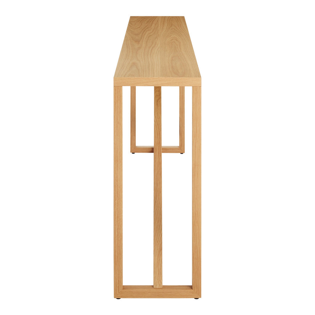 Console industrielle en acier et MDF avec cadre thermolaqué pour couloir