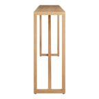 Console industrielle en acier et MDF avec cadre thermolaqué pour couloir