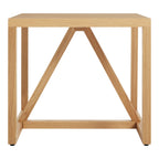 Table d'appoint industrielle en acier et MDF avec cadre thermolaqué pour salon