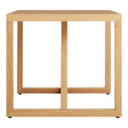 Table d'appoint industrielle en acier et MDF avec cadre thermolaqué pour salon