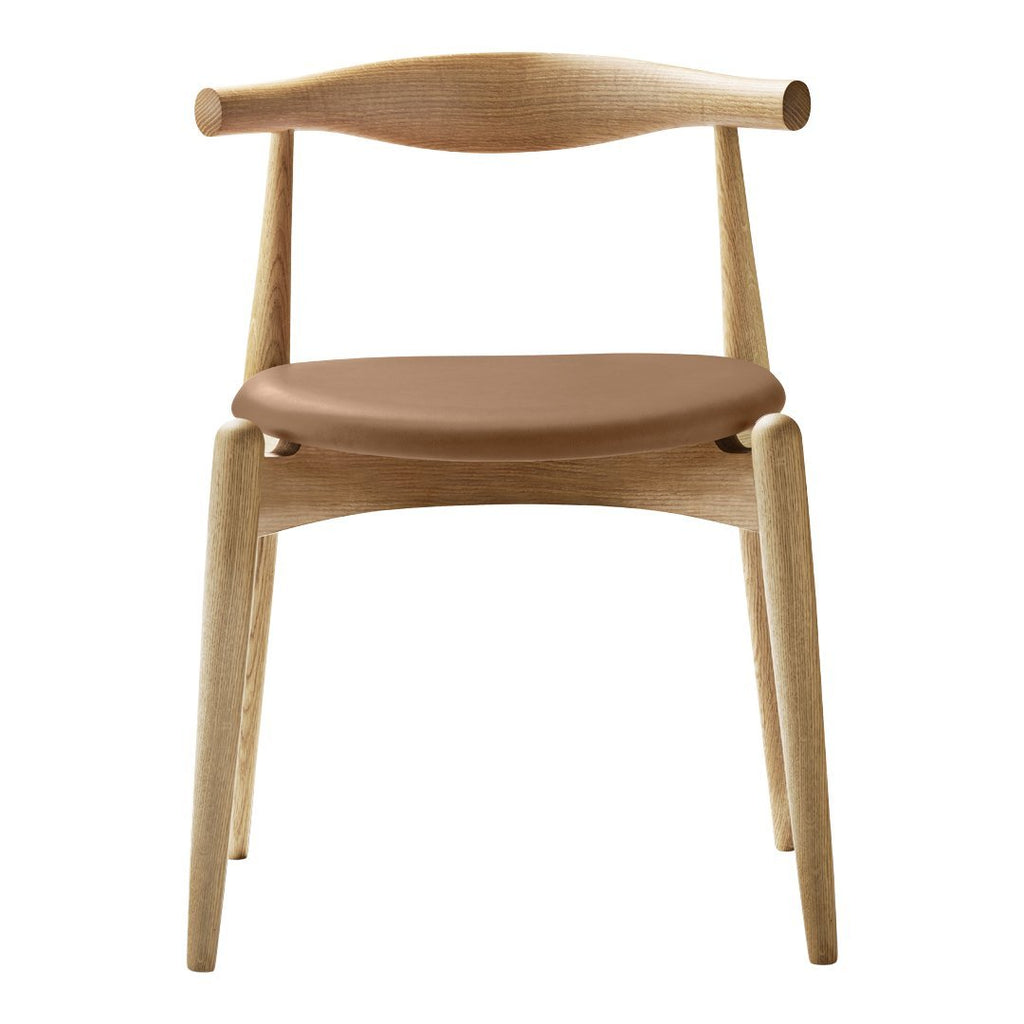 Chaise d'appoint empilable en bois massif scandinave au design minimaliste intemporel pour salle à manger