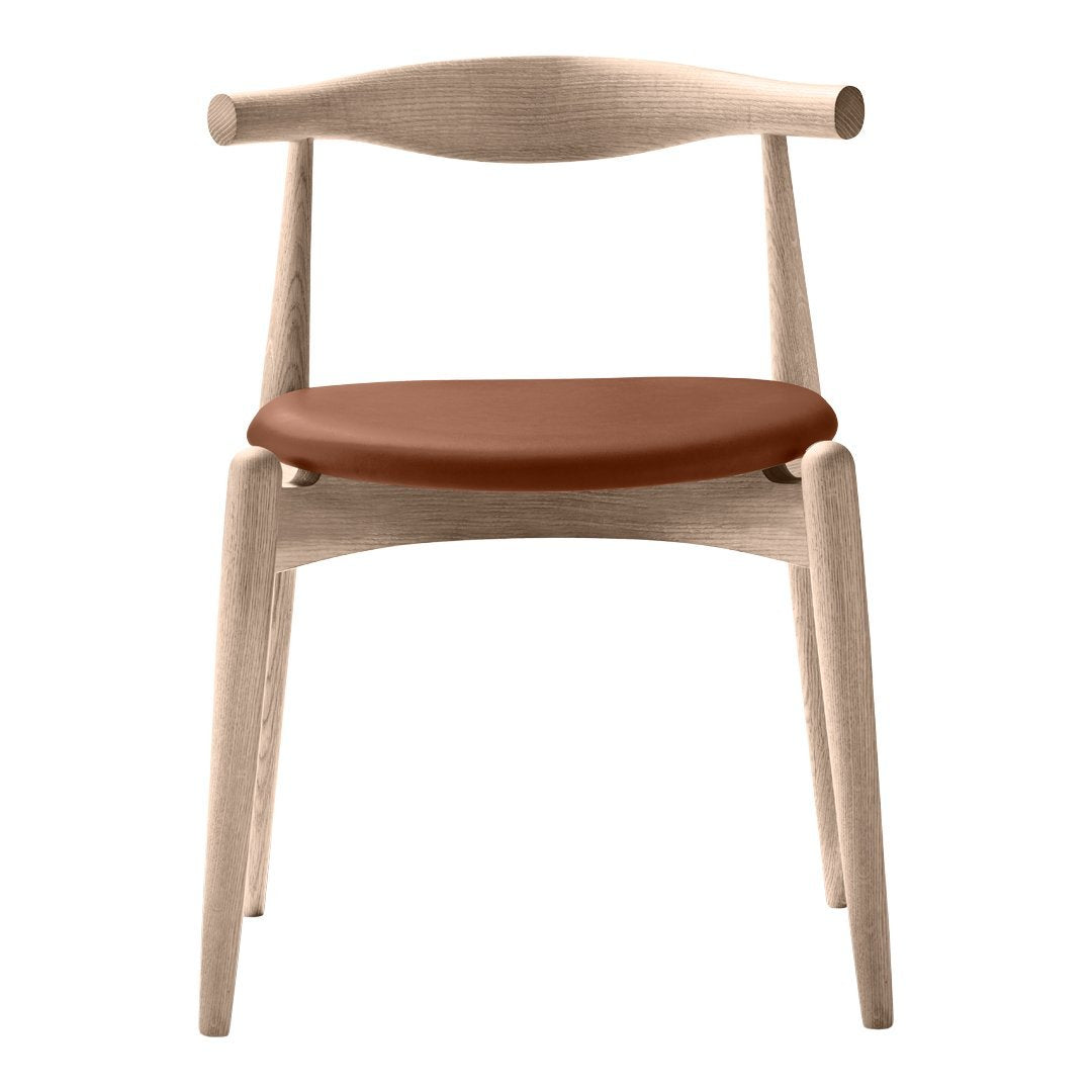 Chaise d'appoint empilable en bois massif scandinave au design minimaliste intemporel pour salle à manger