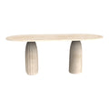Console éclectique avec détails sculpturaux originaux pour salon ou couloir